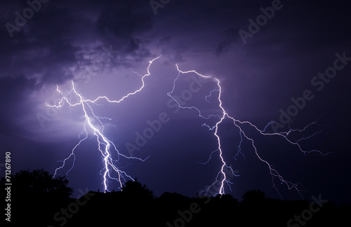 Slika na platnu Lightning