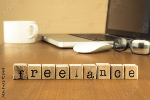 Job opportunities for freelance work from home photo