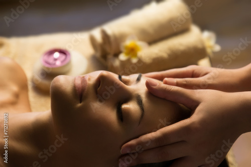 Facial SPA massage photo