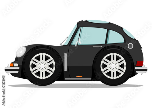 Funny sports car