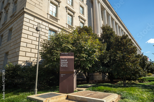 Internal Revenue Service in Washington D.C. © blvdone