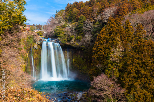 Otodome-no-taki waterfall scenery  Japan