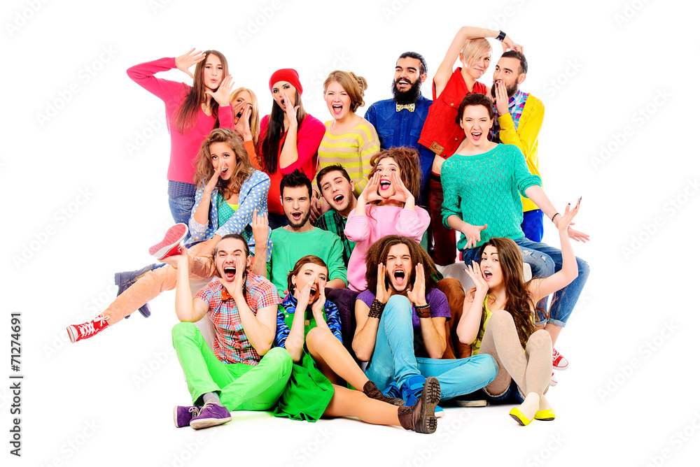 Obraz premium wielonarodowy