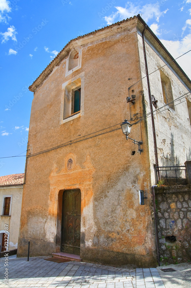 Church of Carmine. Morano Calabro. Calabria. Italy.