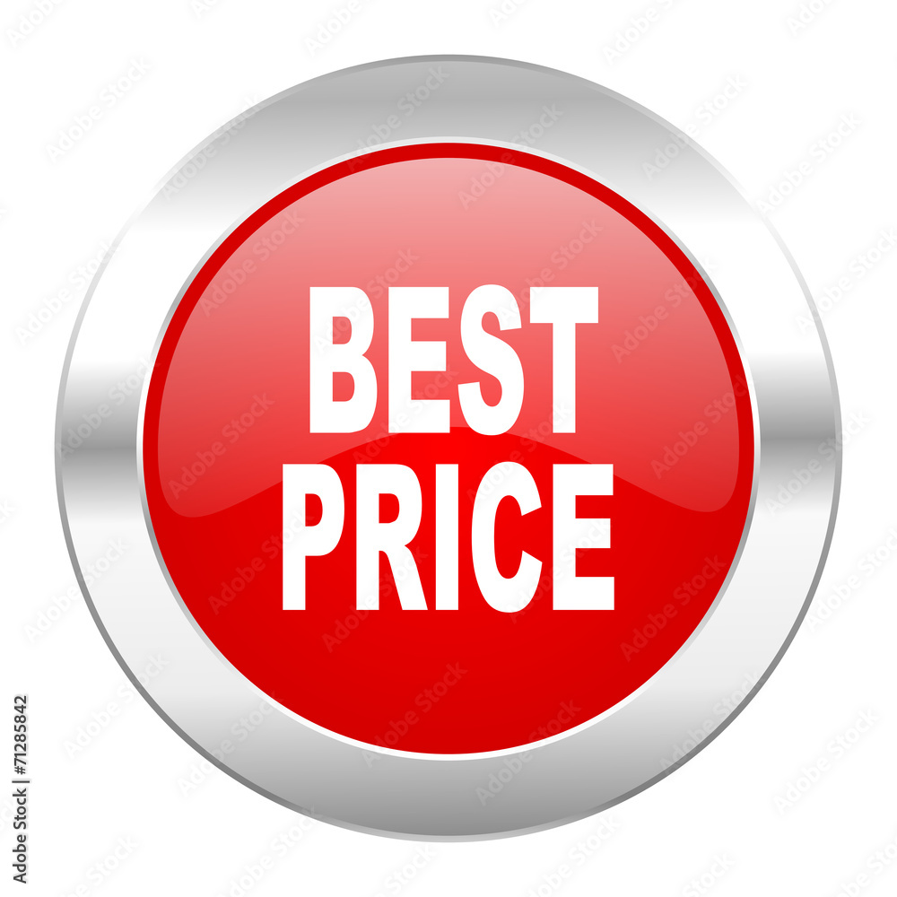 best price red circle chrome web icon isolated best price red circle chrome web icon isolated