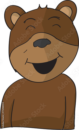 happy bear