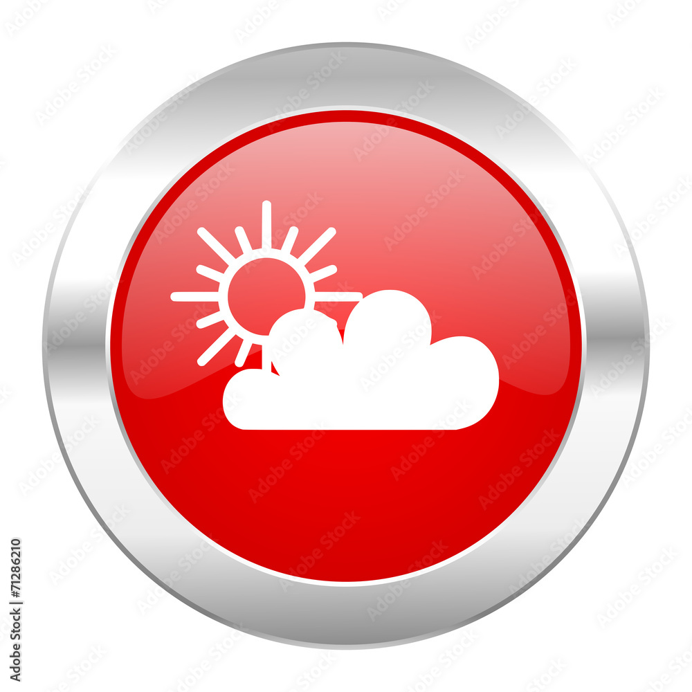 cloud red circle chrome web icon isolated cloud red circle chrome web icon isolated