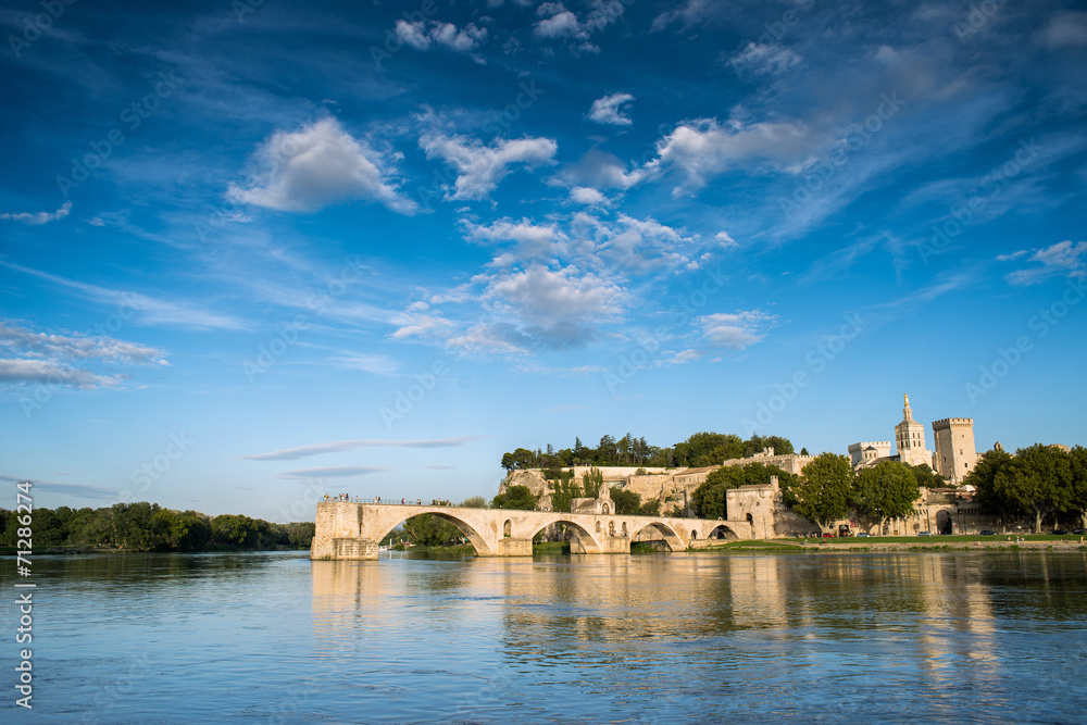 The Pont Saint-Bénezet, also known as the Pont d'Avignon, is a