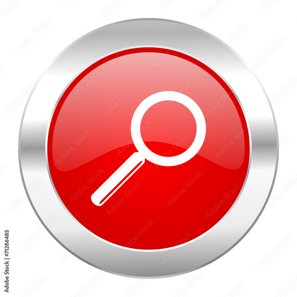 search red circle chrome web icon isolated search red circle chrome web icon isolated