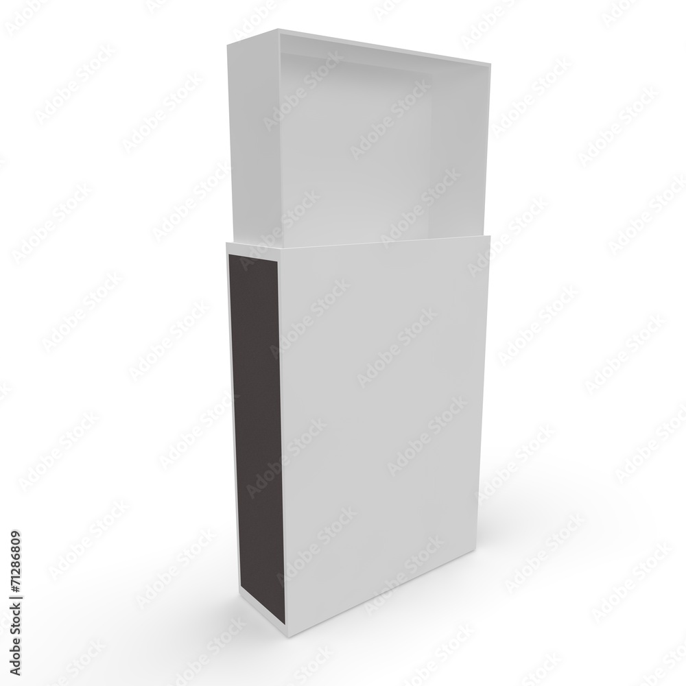 Template - empty matchbox Template - empty matchbox
