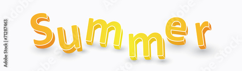 3d summer heading