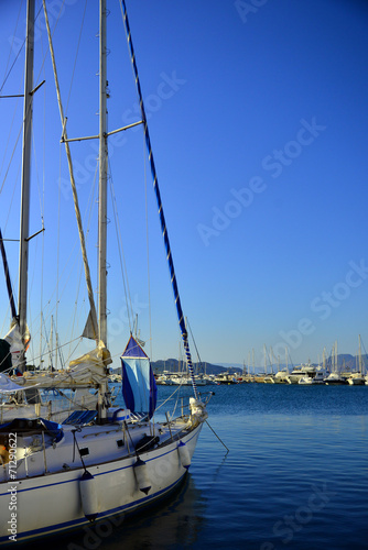 Greek Islands port