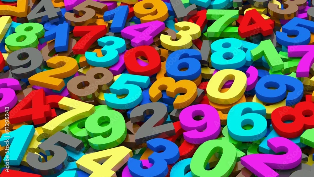 numbers. from zero to nine. 3d numbers. from zero to nine. 3d