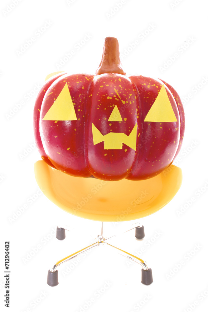 Obraz premium 赤カボチャハロウィン