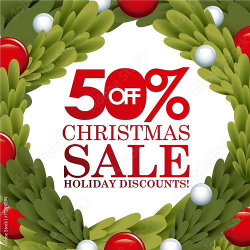 christmas sale design