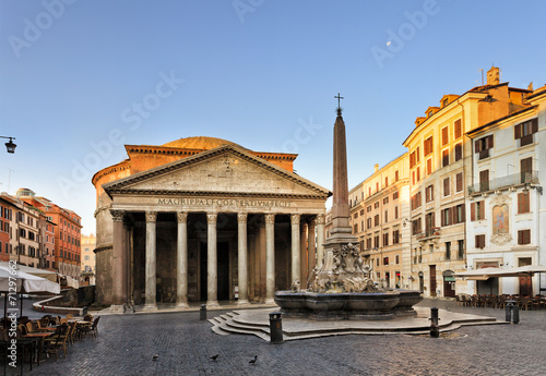 Photography Rome Pantheon Square Rise