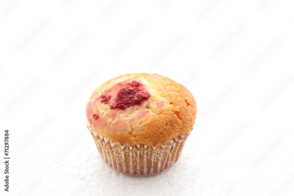 raspberry  muffin