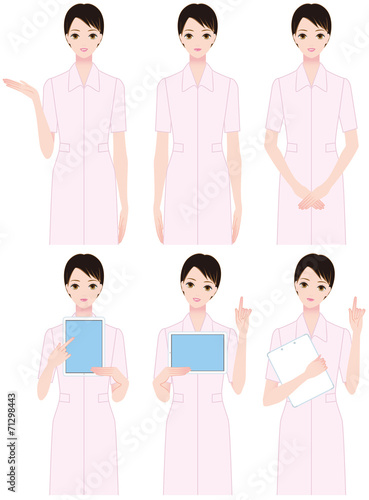 看護師の女性