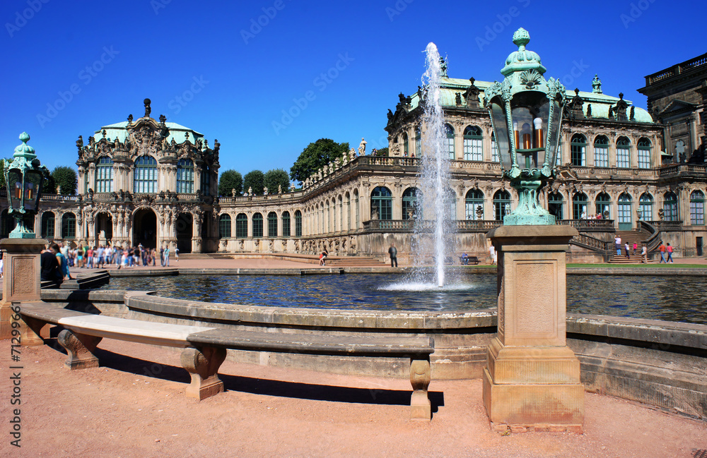 Zwinger - palace in Dresden, Germany