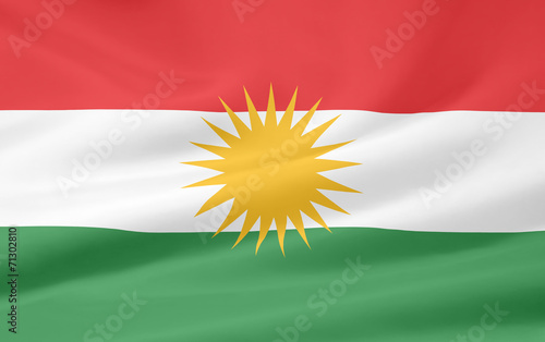 Flagge der Kurden