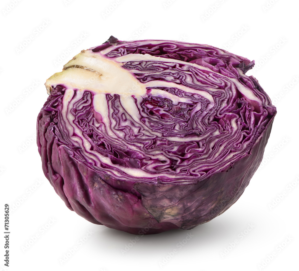 Half of cabbage Half of cabbage