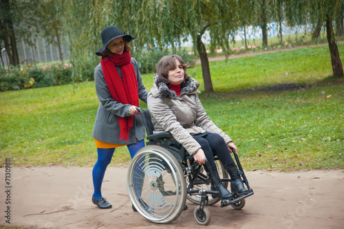 in the park
