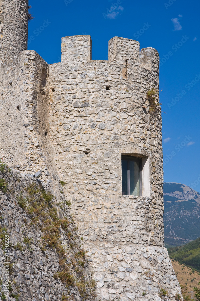 Castle of Morano Calabro. Calabria. Italy.