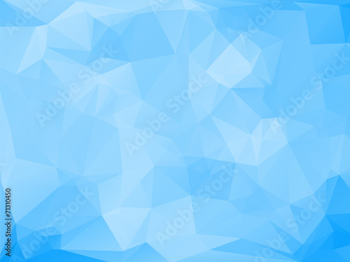 blue abstract background composition of triangles