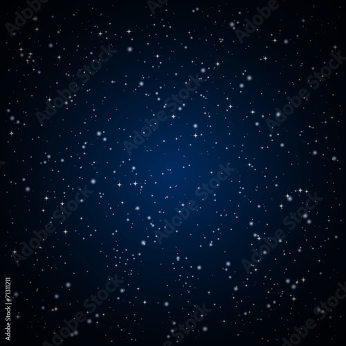 Abstract background with twinkling stars