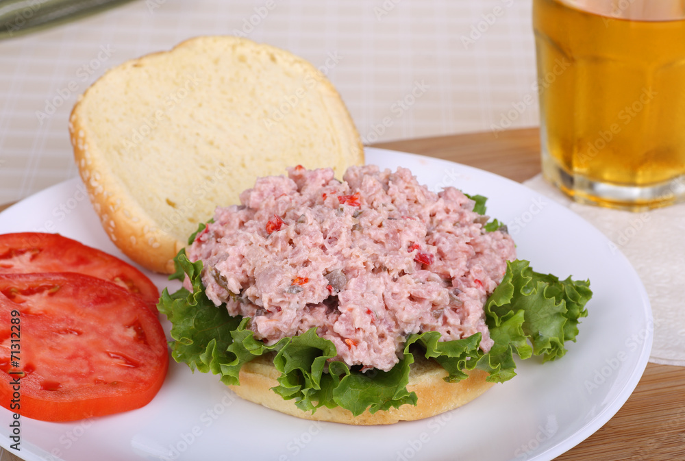 Ham Salad Sandwich Ham Salad Sandwich