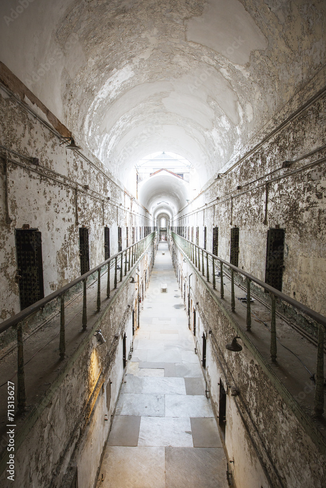 Eastern state penitentiary in Philadelphia