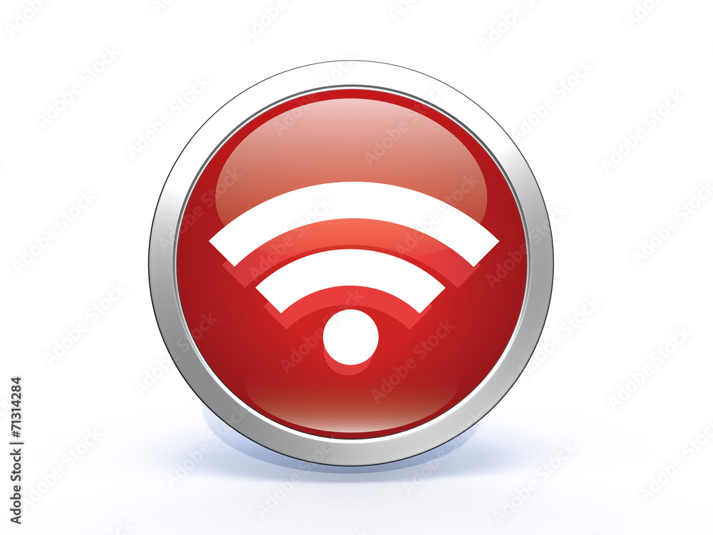 signal circular icon on white background signal circular icon on white background