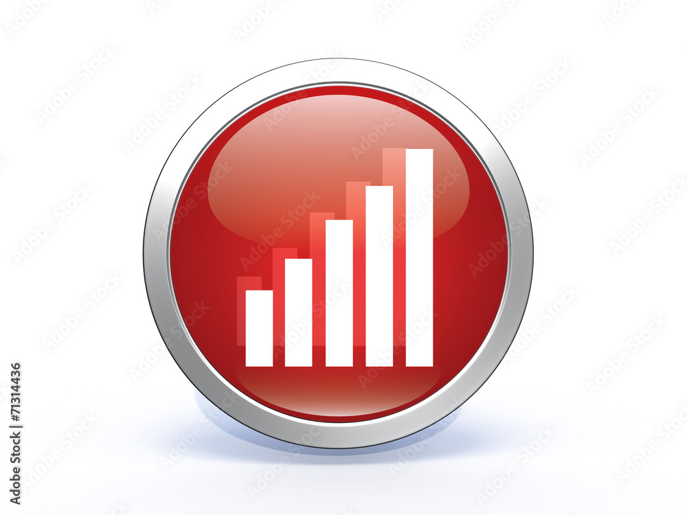 signal circular icon on white background signal circular icon on white background