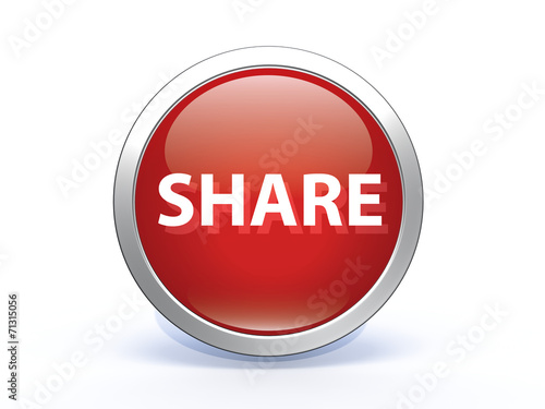 Free Download share circular icon on white background - GFXLoad