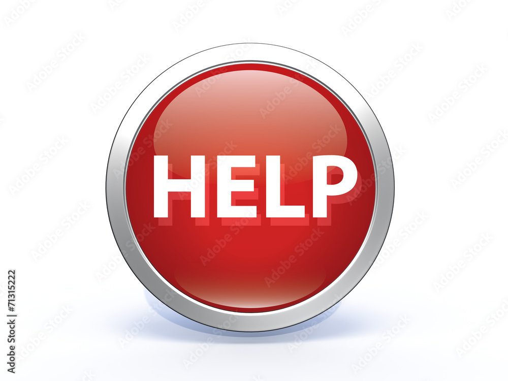 help circular icon on white background help circular icon on white background