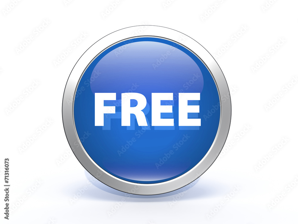 free circular icon on white background free circular icon on white background