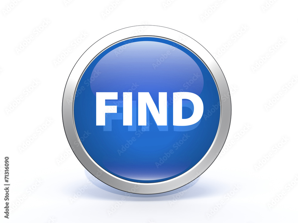 find circular icon on white background find circular icon on white background