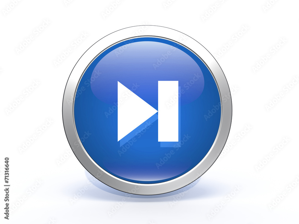 next circular icon on white background next circular icon on white background