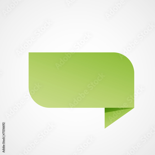 étiquette-bulle de dialogue