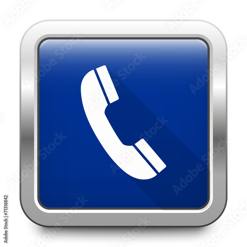 Phone - metallic button – Contact Us