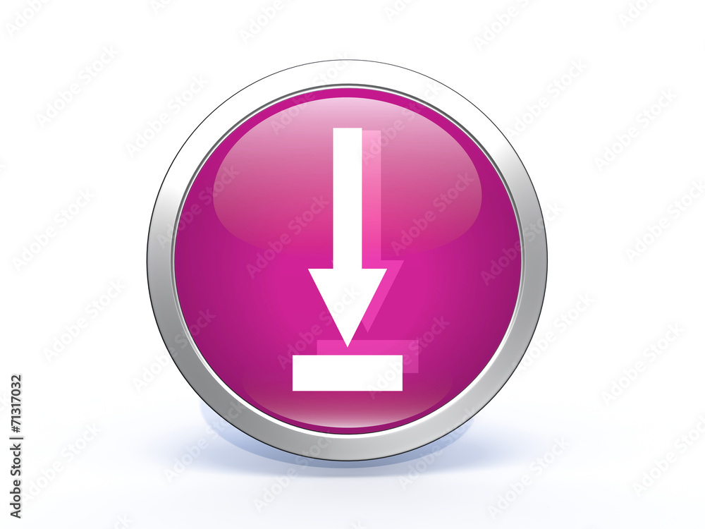 download circular icon on white background download circular icon on white background