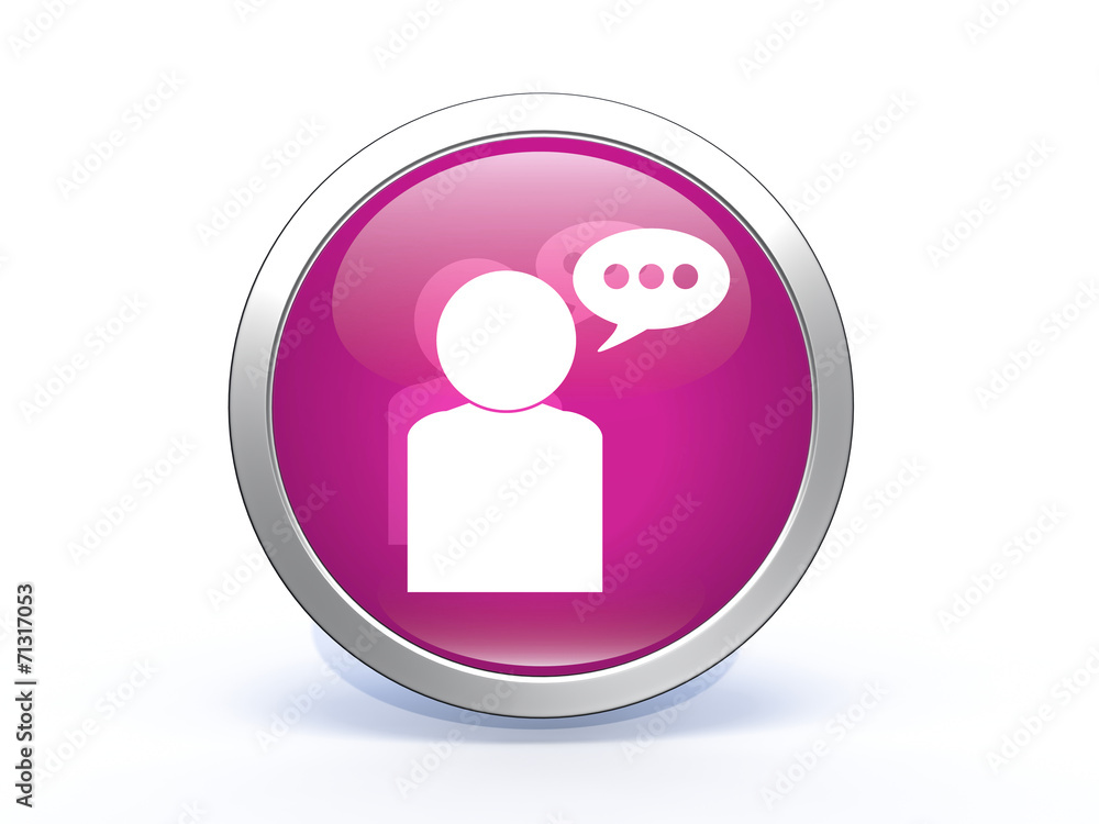 forum circular icon on white background forum circular icon on white background