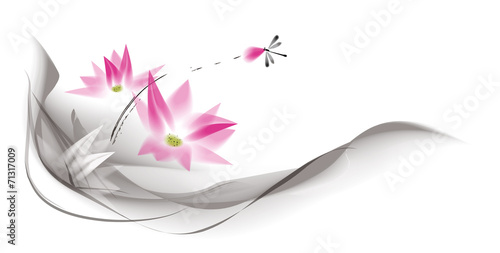 water color lotus