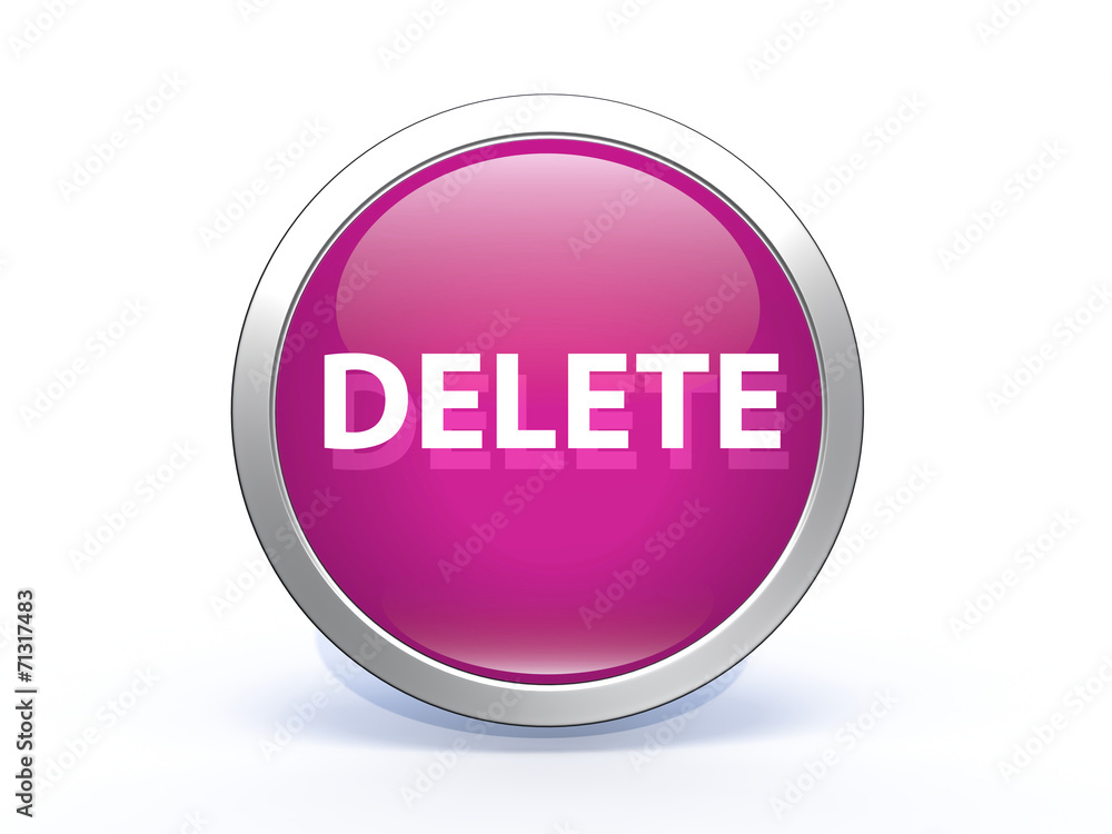 delete circular icon on white background delete circular icon on white background