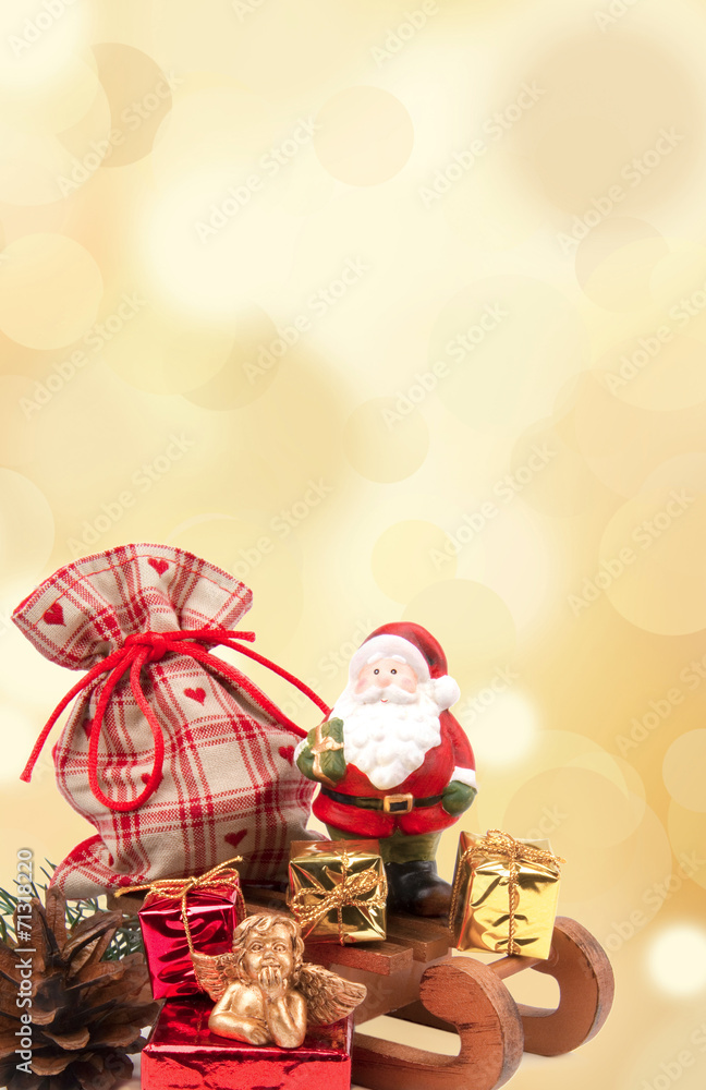 Weihnachtskarte StockFoto Adobe Stock
