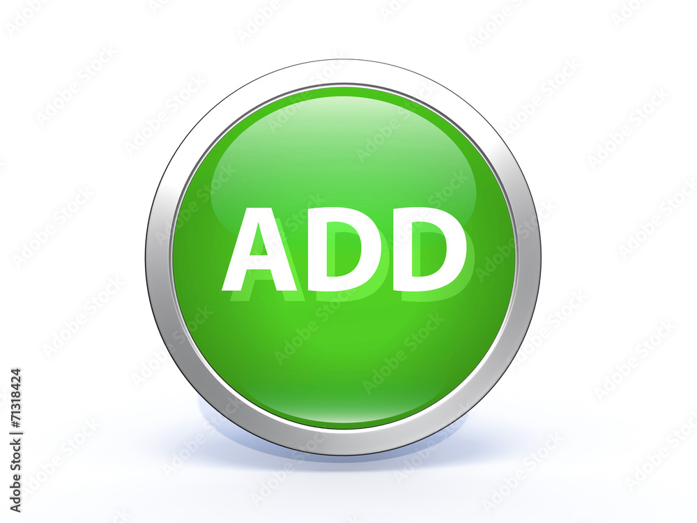 add circular icon on white background add circular icon on white background