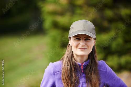 Young woman with cap outdoor © Xalanx