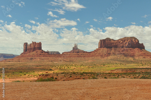 View of the Monument Valley