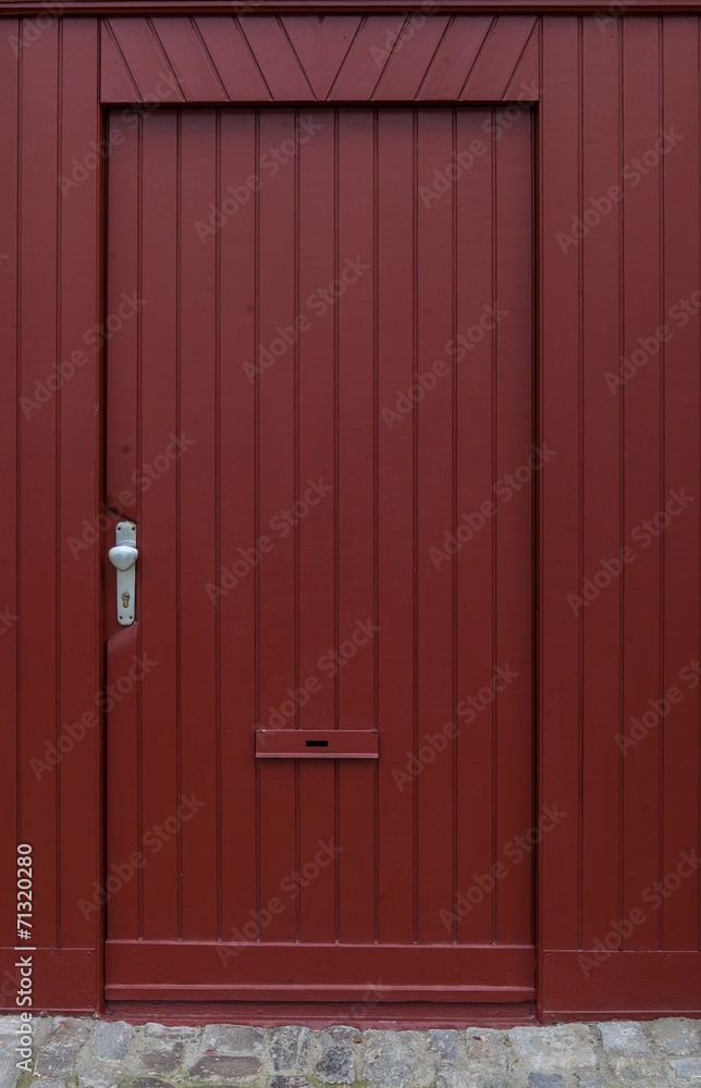 Fototapeta premium Rote Türe