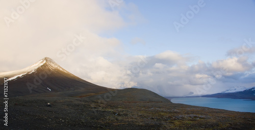 Svalbard. Gronfjorden.